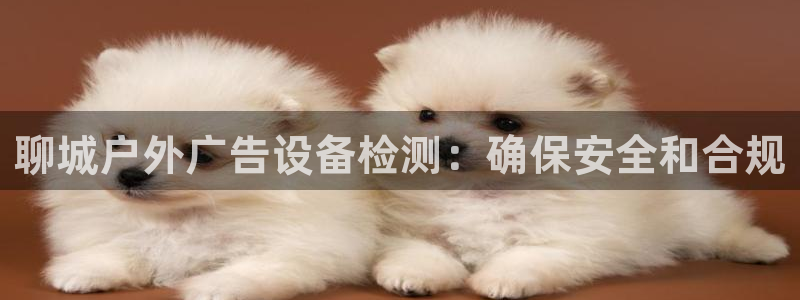 杏宇平台代理怎么赚钱：聊城户外广告设备检测：确保安全和合规