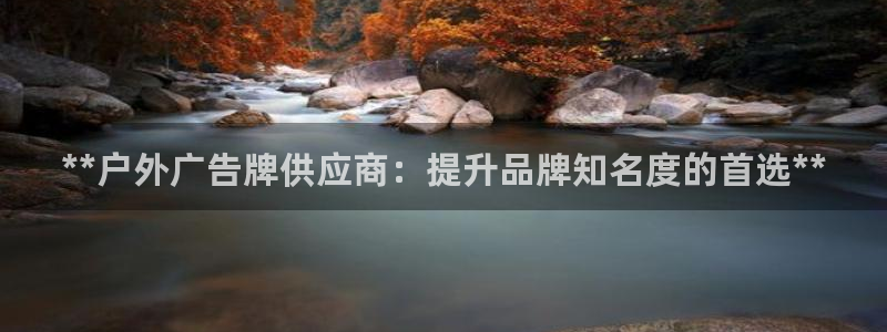 杏宇平台代理怎么样：**户外广告牌供应商：提升品牌知名度的首选**