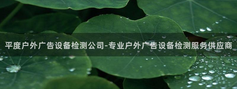 杏宇平台登录方法：平度户外广告设备检测公司-专业户外广告设备检测服务供应商