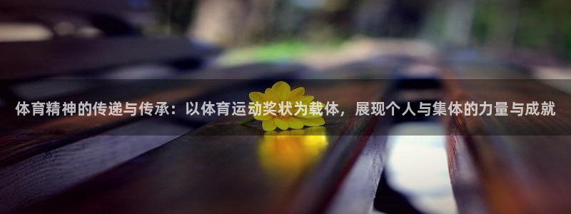 必一运动app：体育精神的传递与传承：以体育运动奖状为载体，展现个人与集体的力量与成就